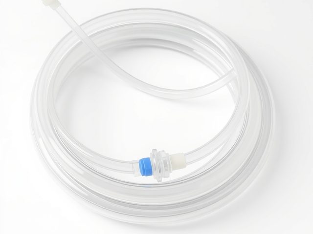 Rouleau de tuyau à air transparent pour aquarium avec clapet anti-retour